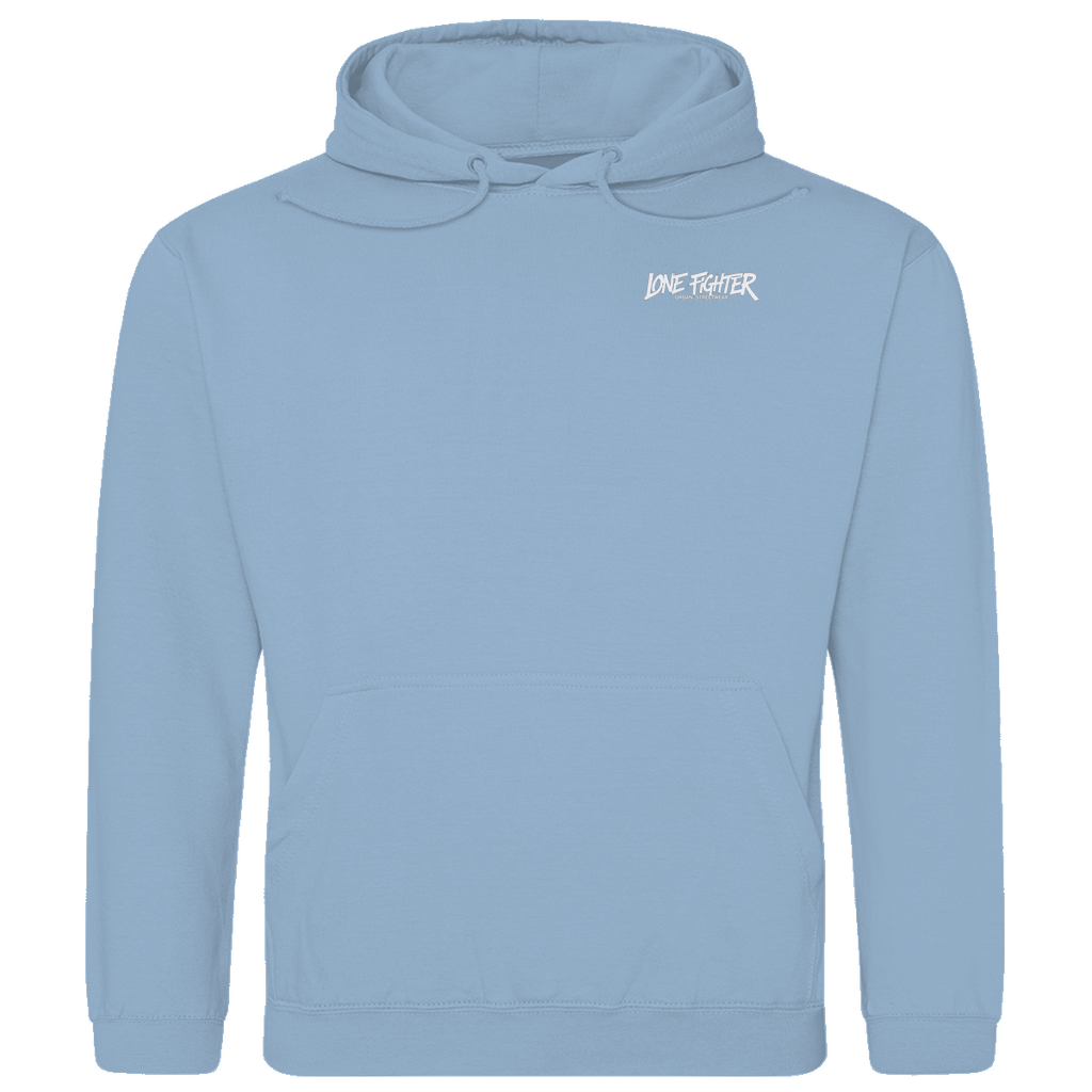 Herren Hoodie Spray Alone, Fight Alone