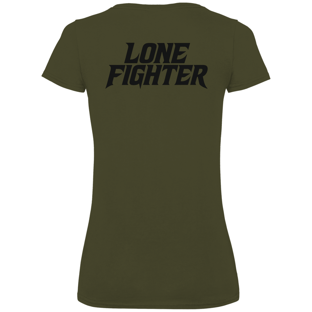 Damen Premium Bio V-Neck T-Shirt Rebel Motion