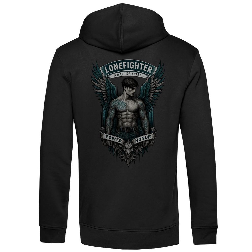 Herren Premium Bio Hoodie Warrior Soul
