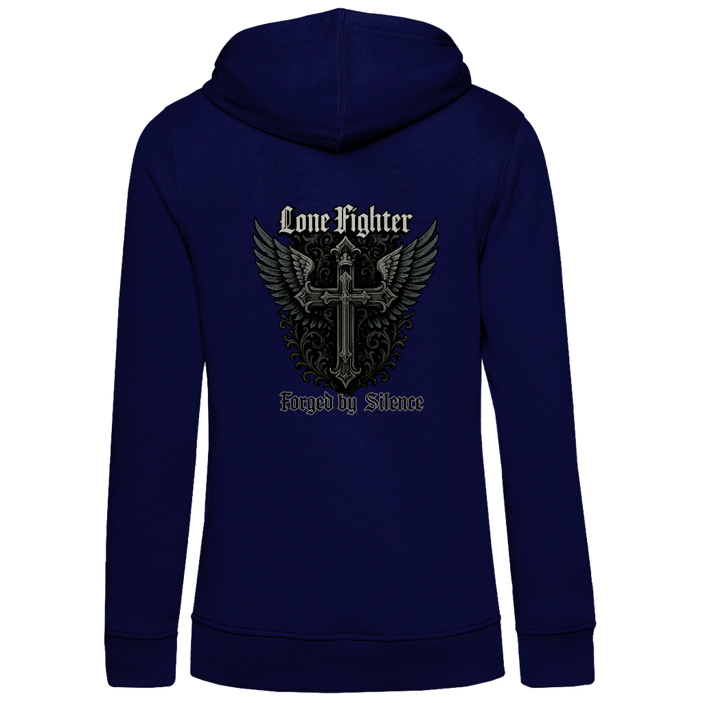 Damen Premium Bio Hoodie Wings of Resolve