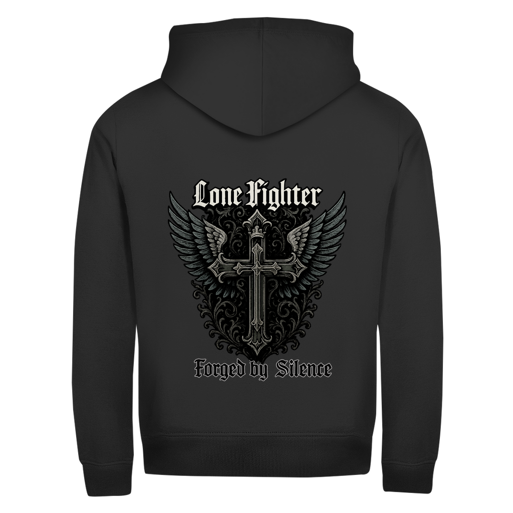 Herren Zipper Hoodie Wings of Resolve