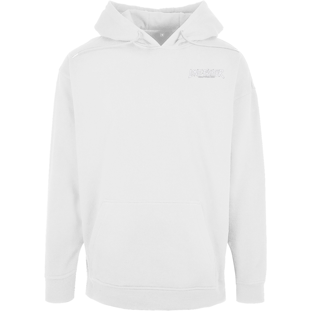 Unisex Oversize Hoodie Spray Alone, Fight Alone