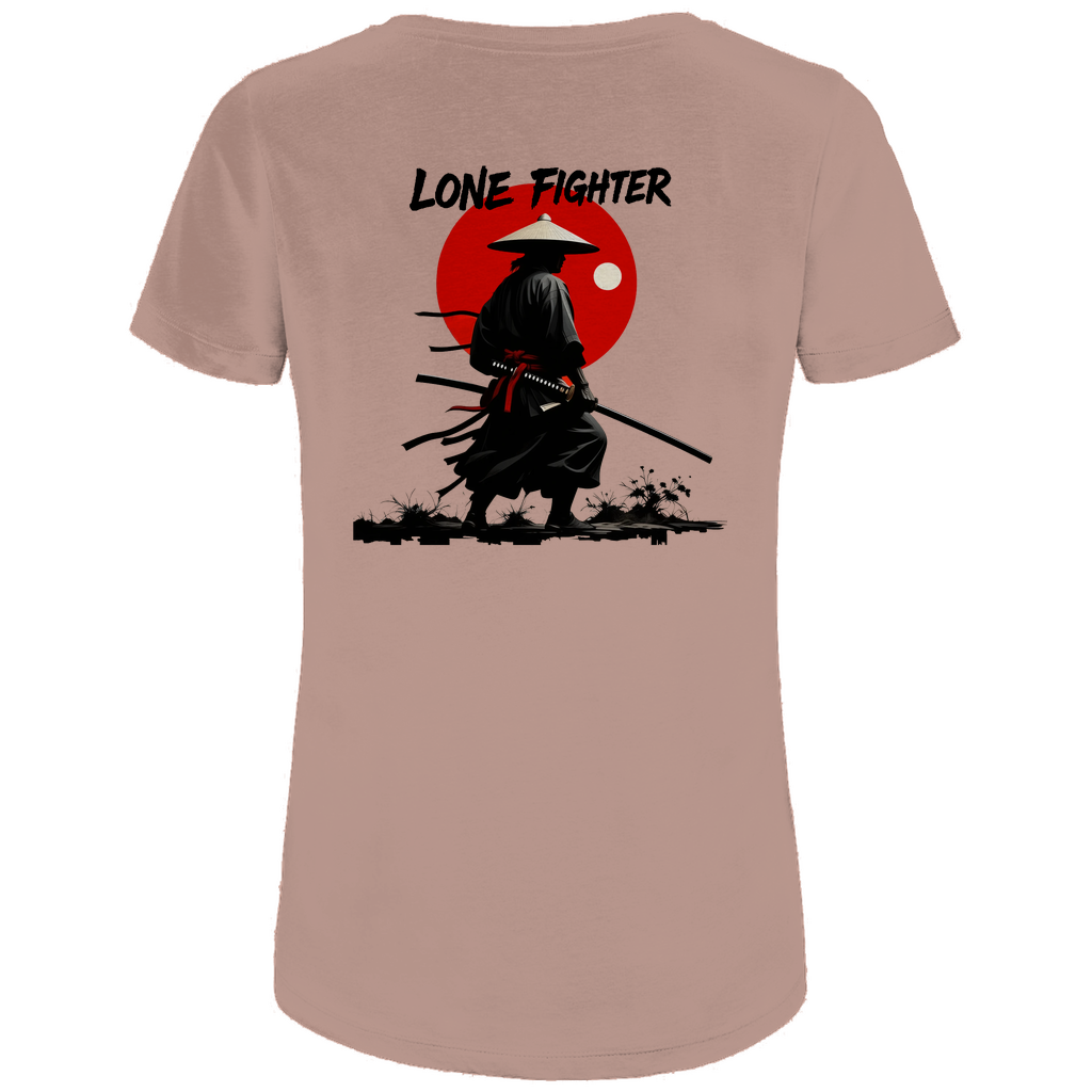 Damen Premium Bio T-Shirt Shadow of Bushido
