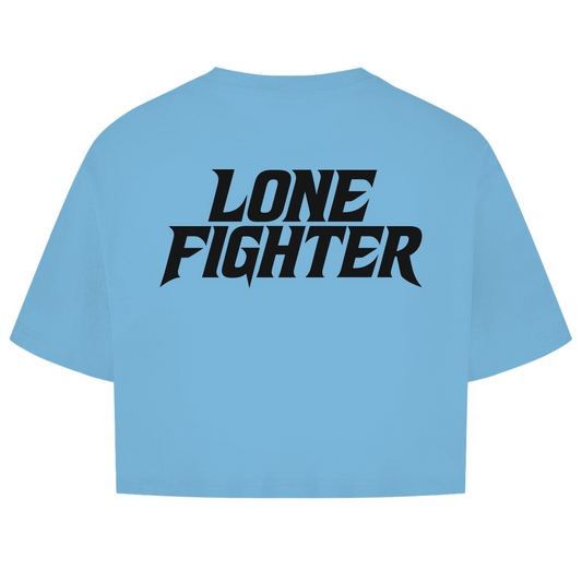 Damen Oversize Crop Top Rebel Motion