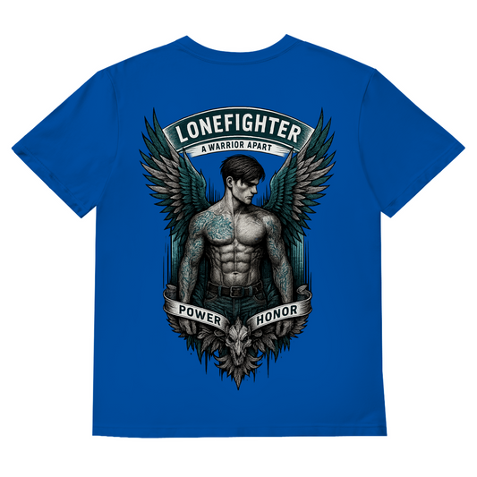 Herren Basic V-Neck T-Shirt Warrior Soul