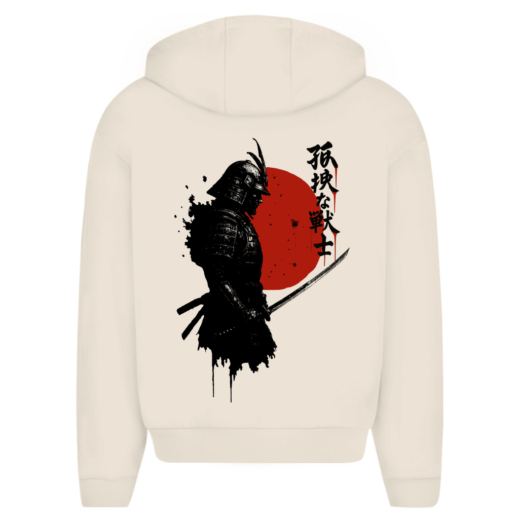 Herren Oversize Zipper Hoodie Kodoku na Kage