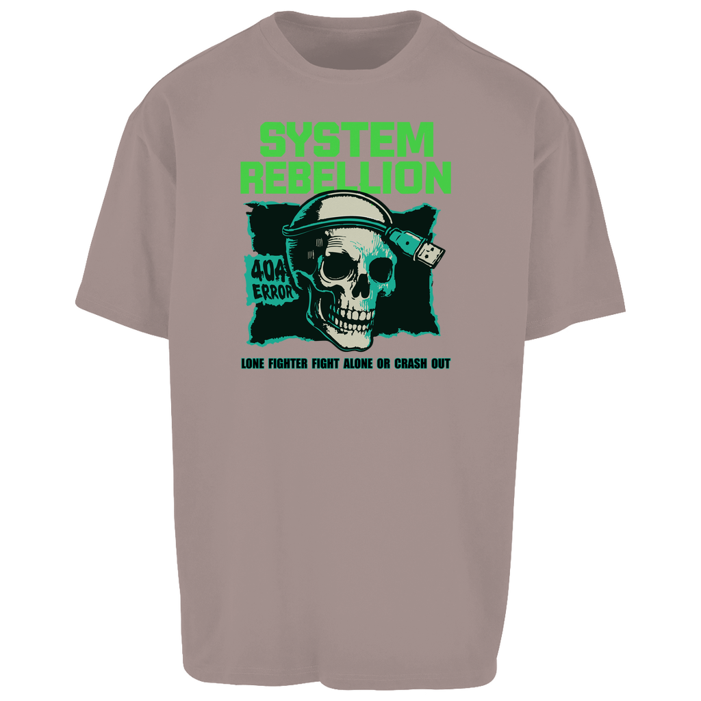 Oversize T-Shirt System Rebellion