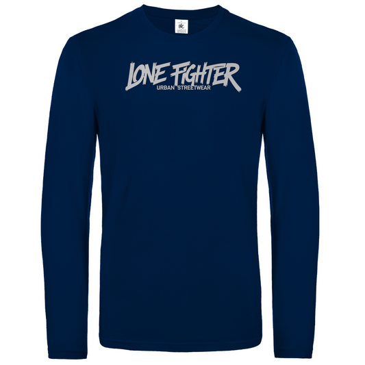 Unisex Langarmshirt Lone Fighter Graffiti