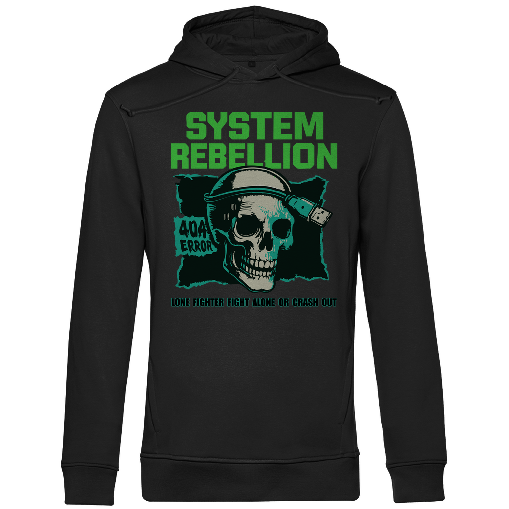 System Rebellion Herren Premium Bio Hoodie
