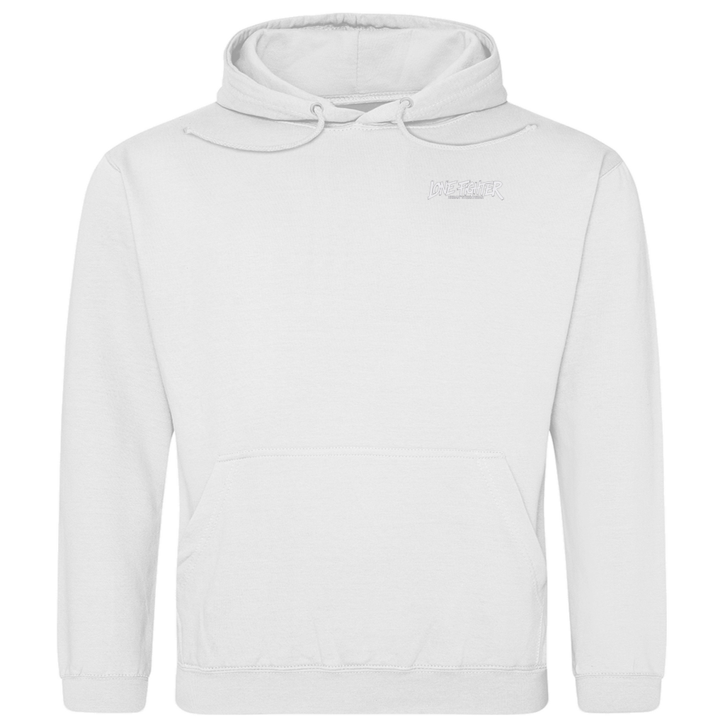Herren Hoodie Spray Alone, Fight Alone