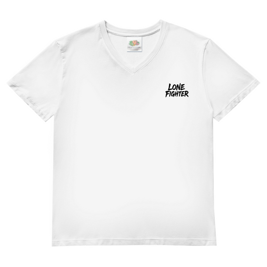 Herren Basic V-Neck T-Shirt Sakura