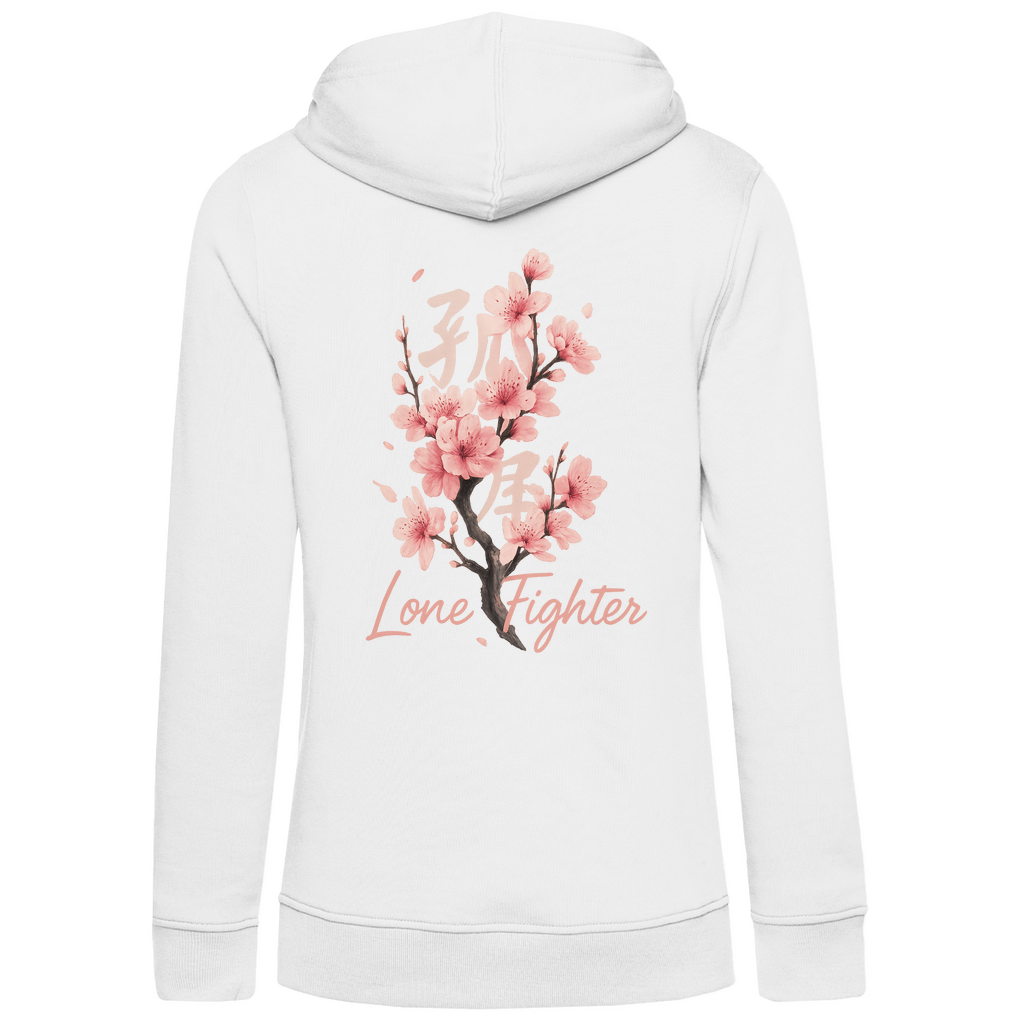 Damen Premium Bio Hoodie Cherry Blossom
