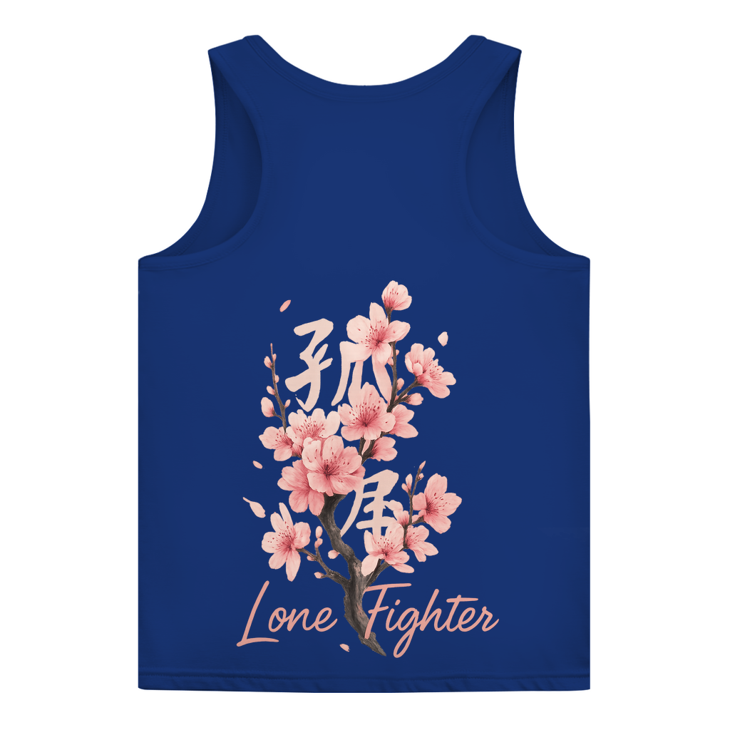 Damen Basic Tank Top Cherry Blossom