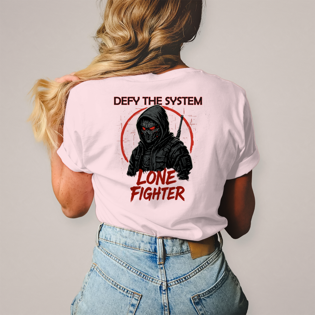 Damen T-Shirt Defy the System