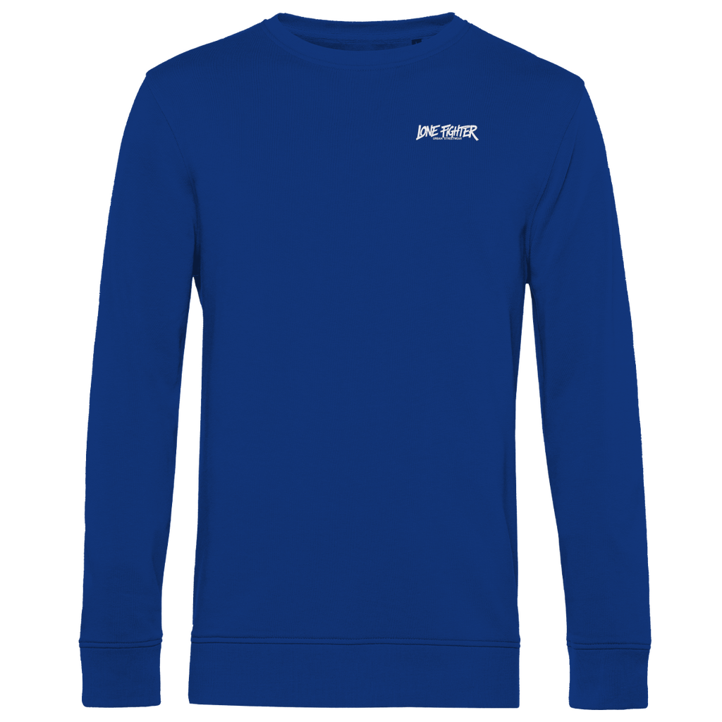 Herren Premium Bio Sweatshirt Spray Alone, Fight Alone