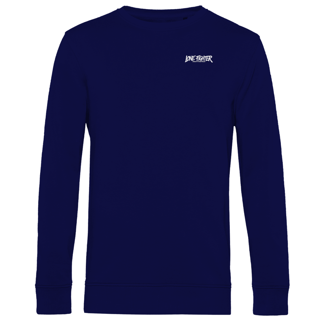 Herren Premium Bio Sweatshirt Spray Alone, Fight Alone