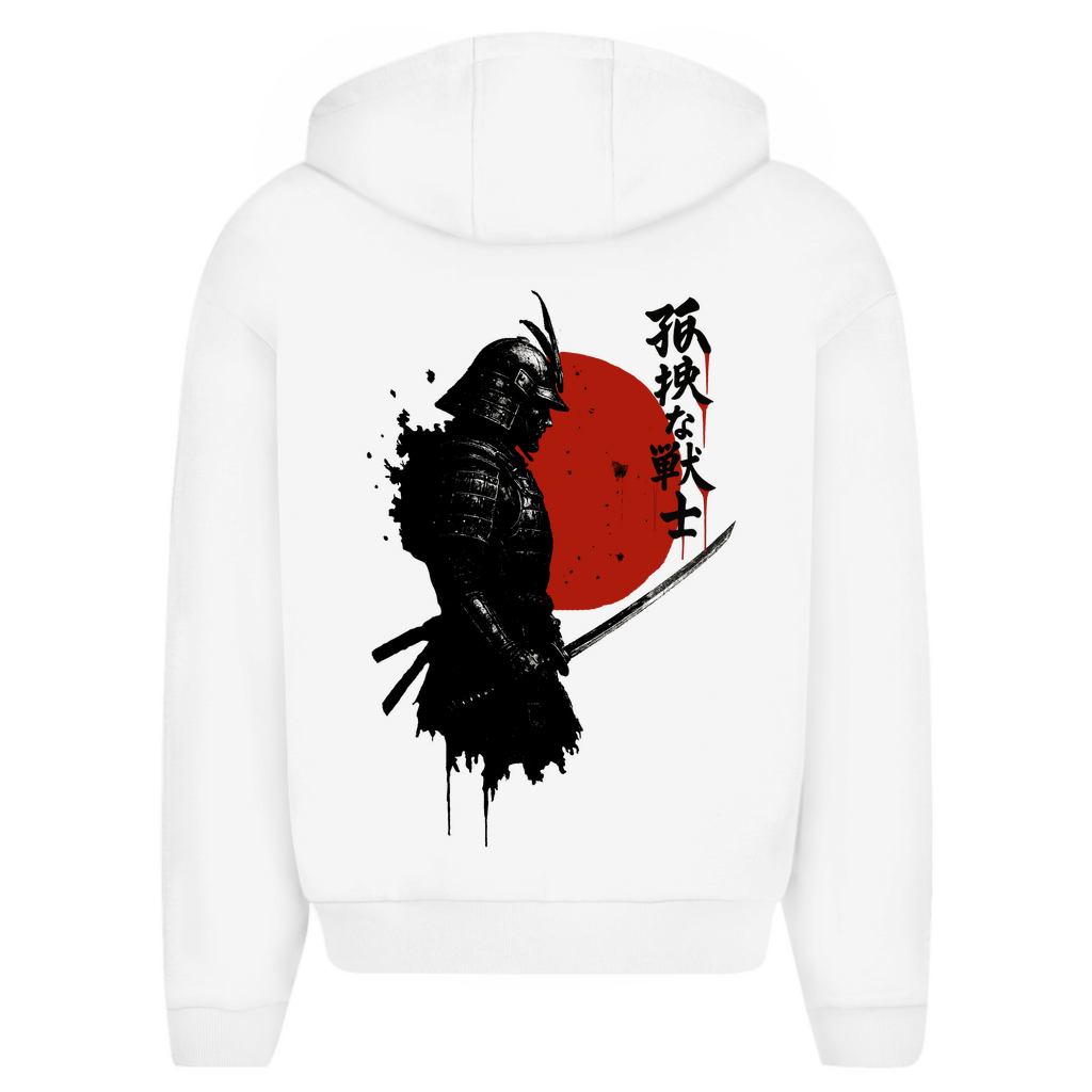 Herren Oversize Zipper Hoodie Kodoku na Kage
