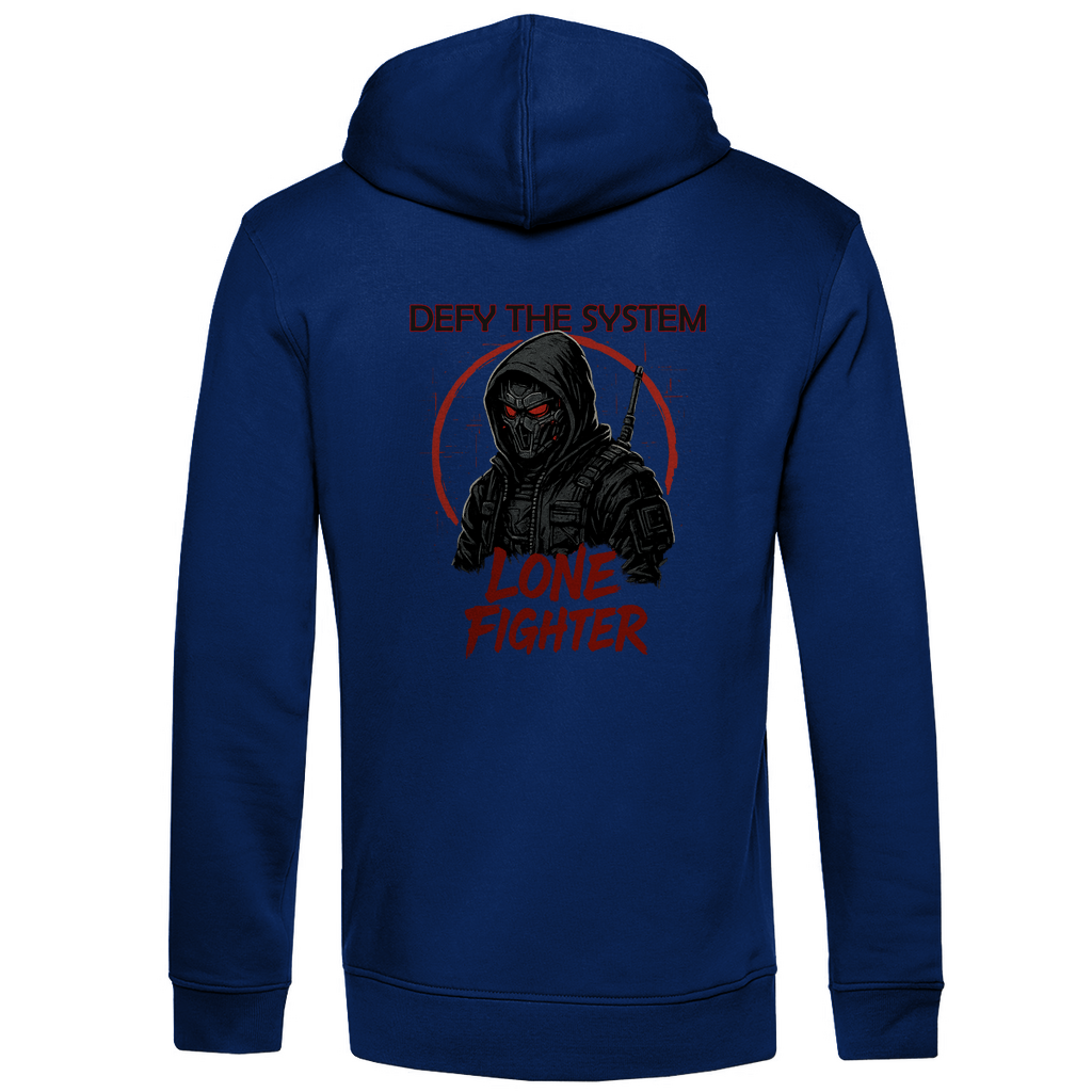 Herren Premium Bio Hoodie Defy the System
