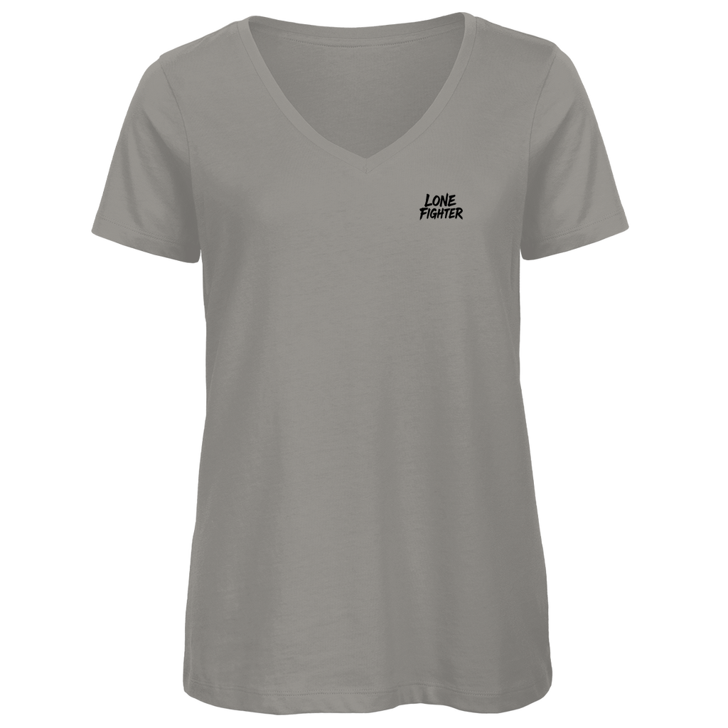 Damen Premium Bio V-Neck T-Shirt Kodoku na Kage