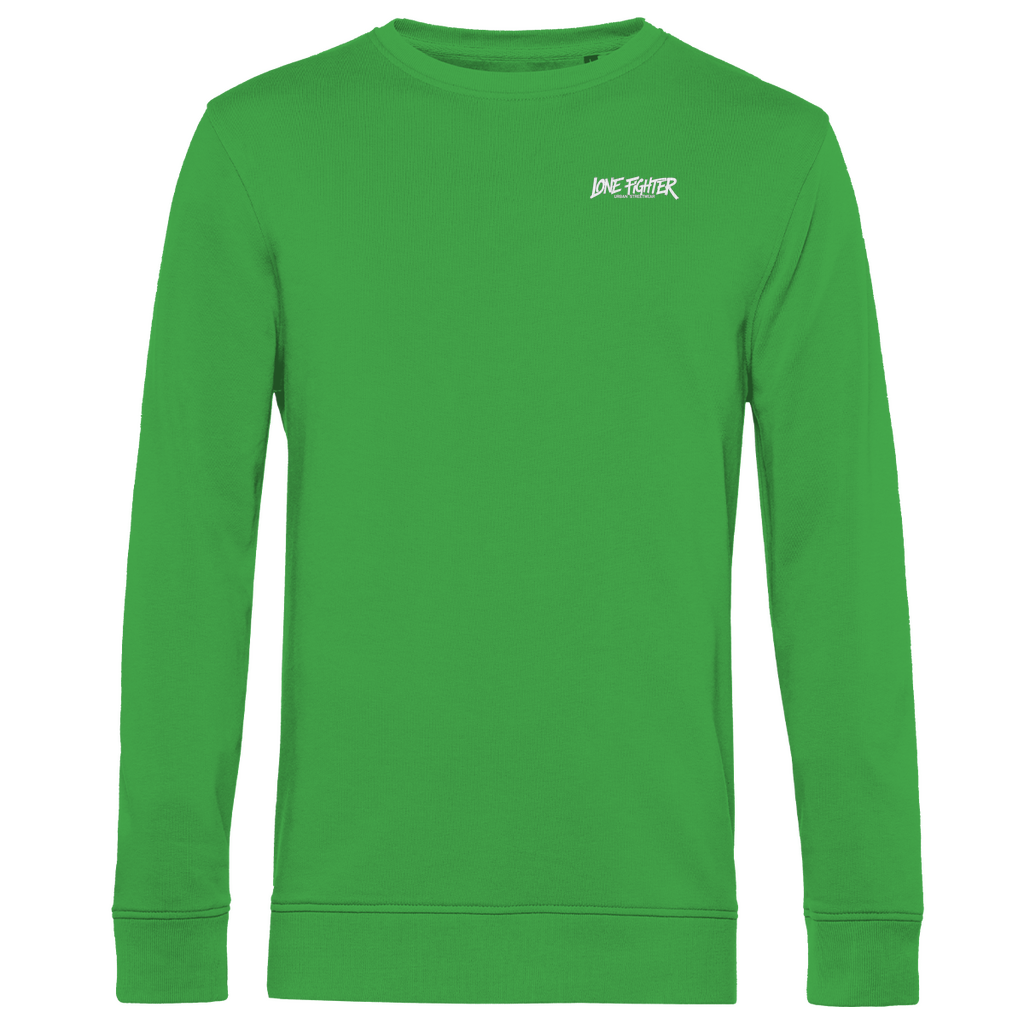 Herren Premium Bio Sweatshirt Spray Alone, Fight Alone