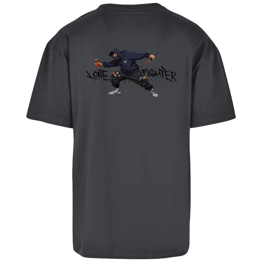 Oversize T-Shirt Spray Alone, Fight Alone
