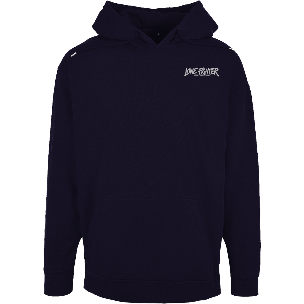 Unisex Oversize Hoodie Spray Alone, Fight Alone
