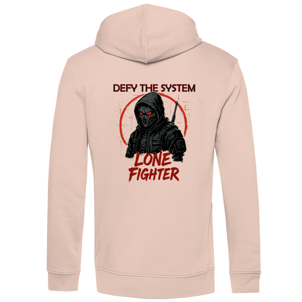 Herren Premium Bio Hoodie Defy the System