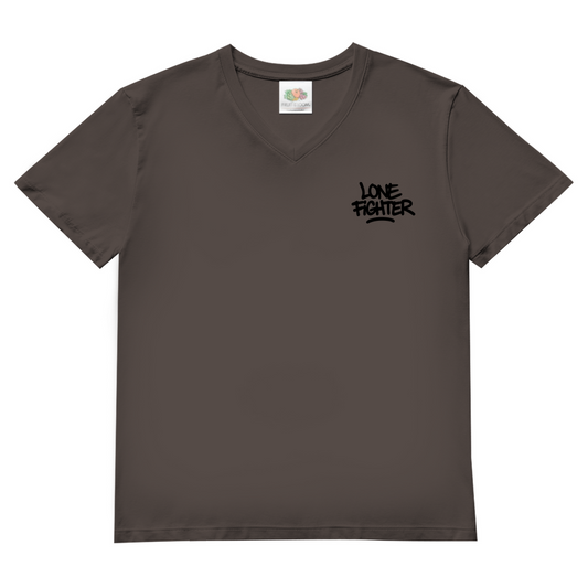 Herren Basic V-Neck T-Shirt Tag Type