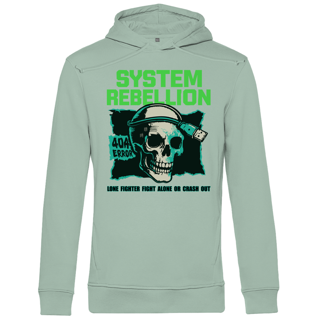 System Rebellion Herren Premium Bio Hoodie
