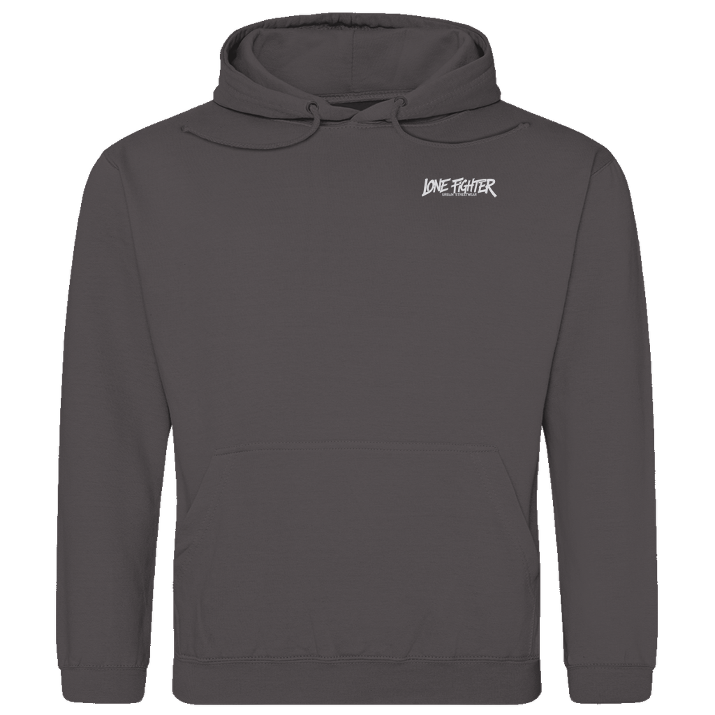 Herren Hoodie Spray Alone, Fight Alone