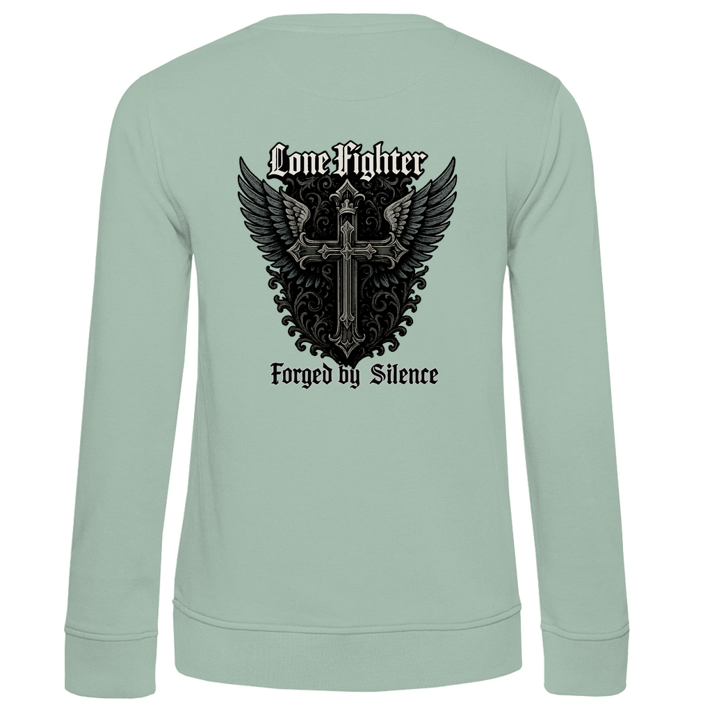 Damen Premium Bio Sweatshirt Wings of Resolve