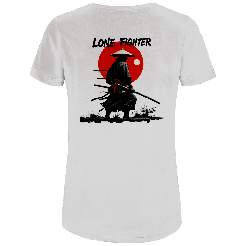 Damen Premium Bio T-Shirt Shadow of Bushido