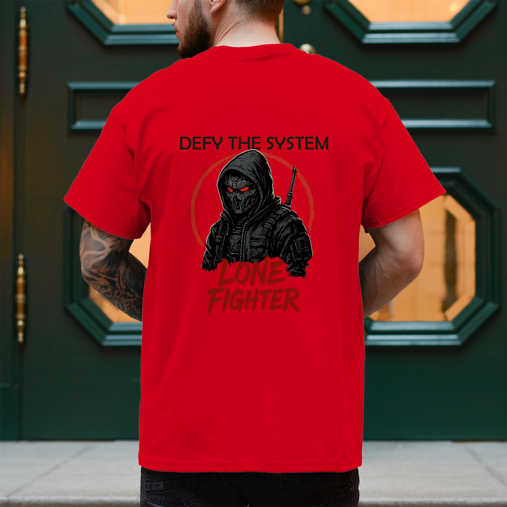Herren T-Shirt Defy the System