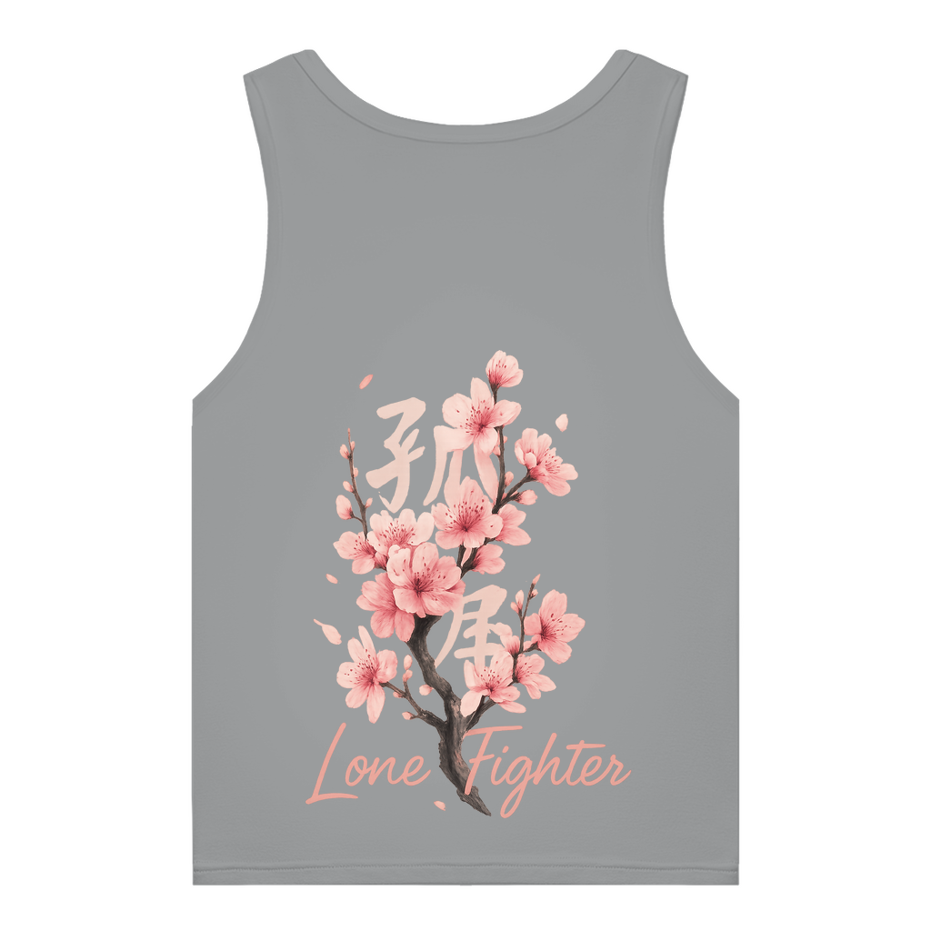 Damen Premium Organic Tank Top Cherry Blossom