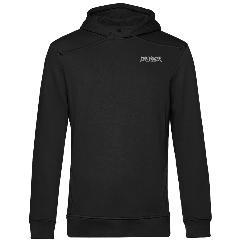 Herren Premium Bio Hoodie Spray Alone, Fight Alone