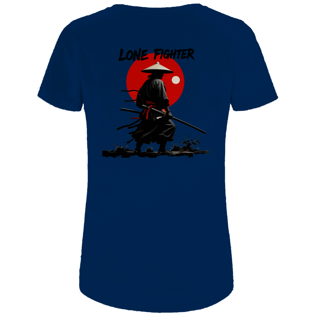 Damen Premium Bio T-Shirt Shadow of Bushido