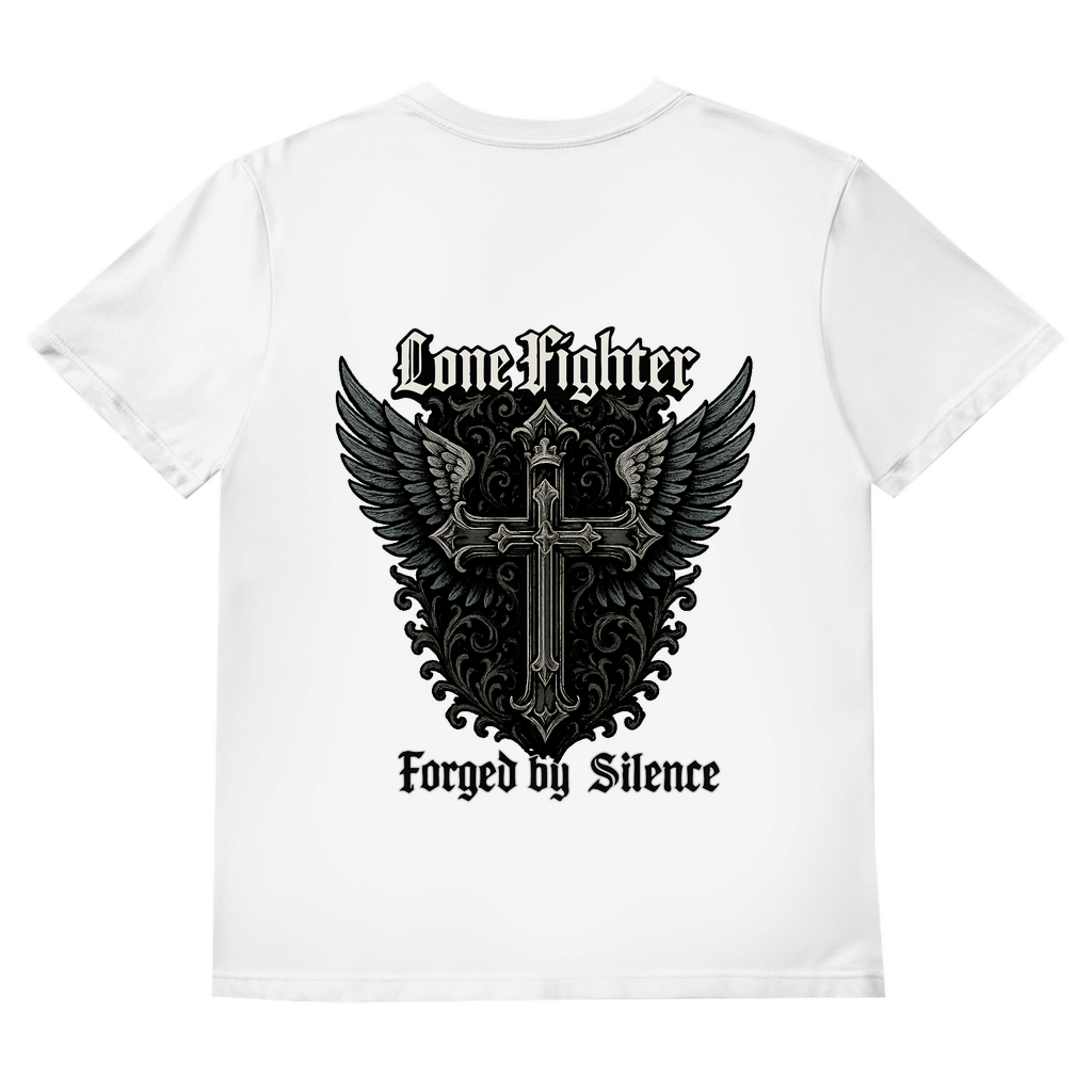 Herren Basic V-Neck T-Shirt Wings of Resolve