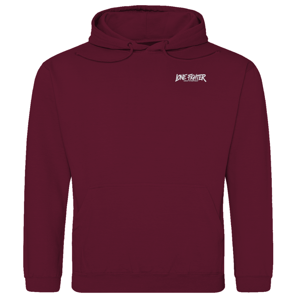 Herren Hoodie Spray Alone, Fight Alone