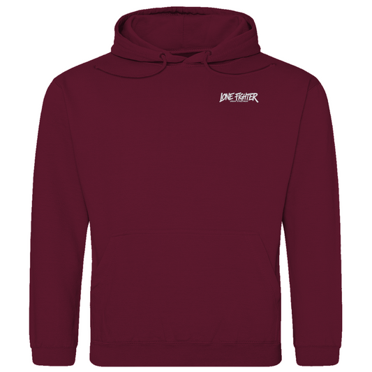 Herren Hoodie Spray Alone, Fight Alone