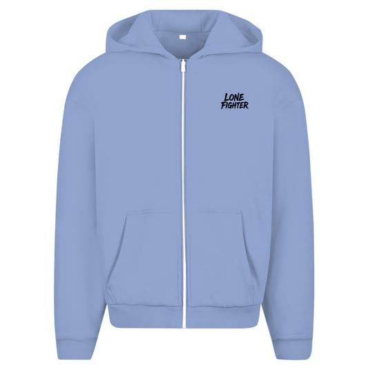 Herren Oversize Zipper Hoodie Kodoku na Kage