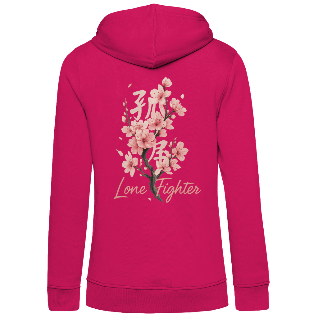 Damen Premium Bio Hoodie Cherry Blossom