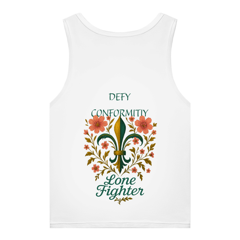 Damen Premium Organic Tank Top Fleur de lis
