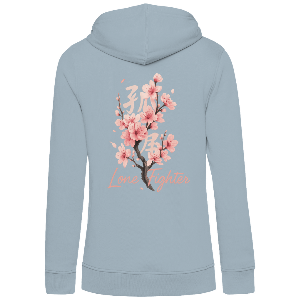 Damen Premium Bio Hoodie Cherry Blossom
