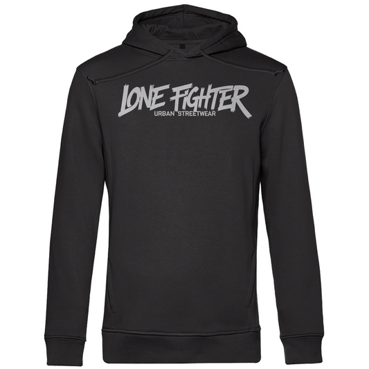Herren Premium Bio Hoodie Lone Fighter Graffiti