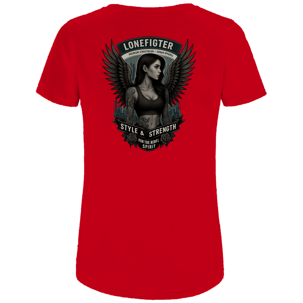 Damen Premium Bio T-Shirt Warrior Soul