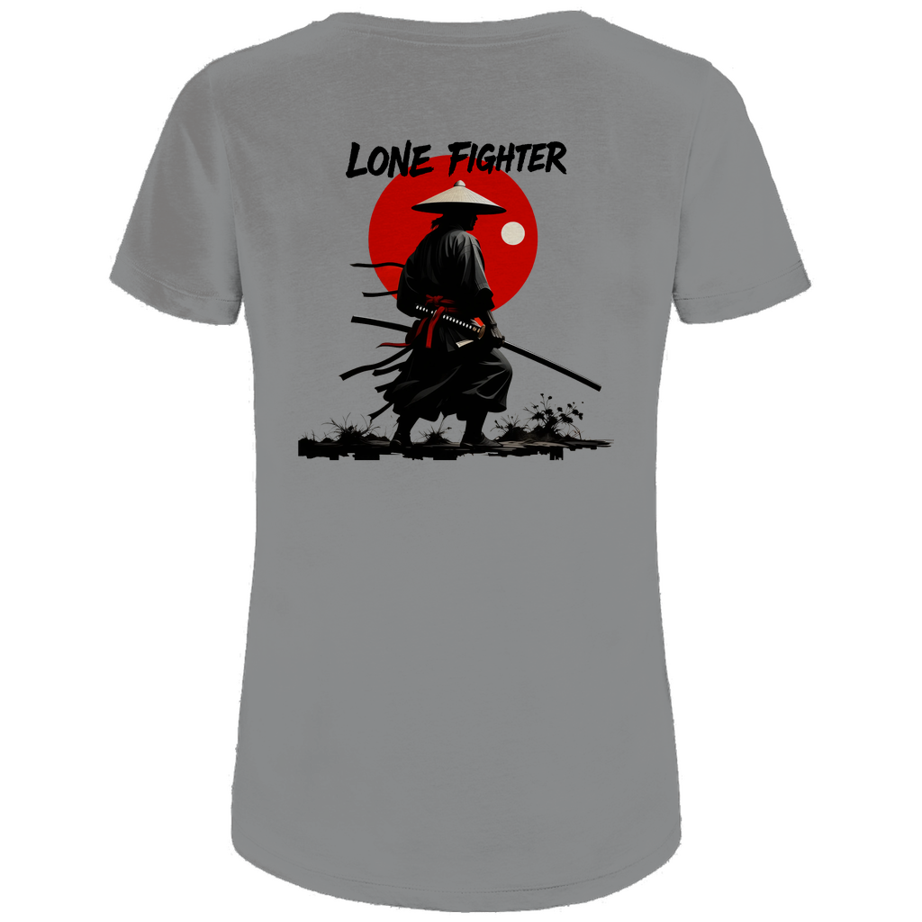 Damen Premium Bio T-Shirt Shadow of Bushido