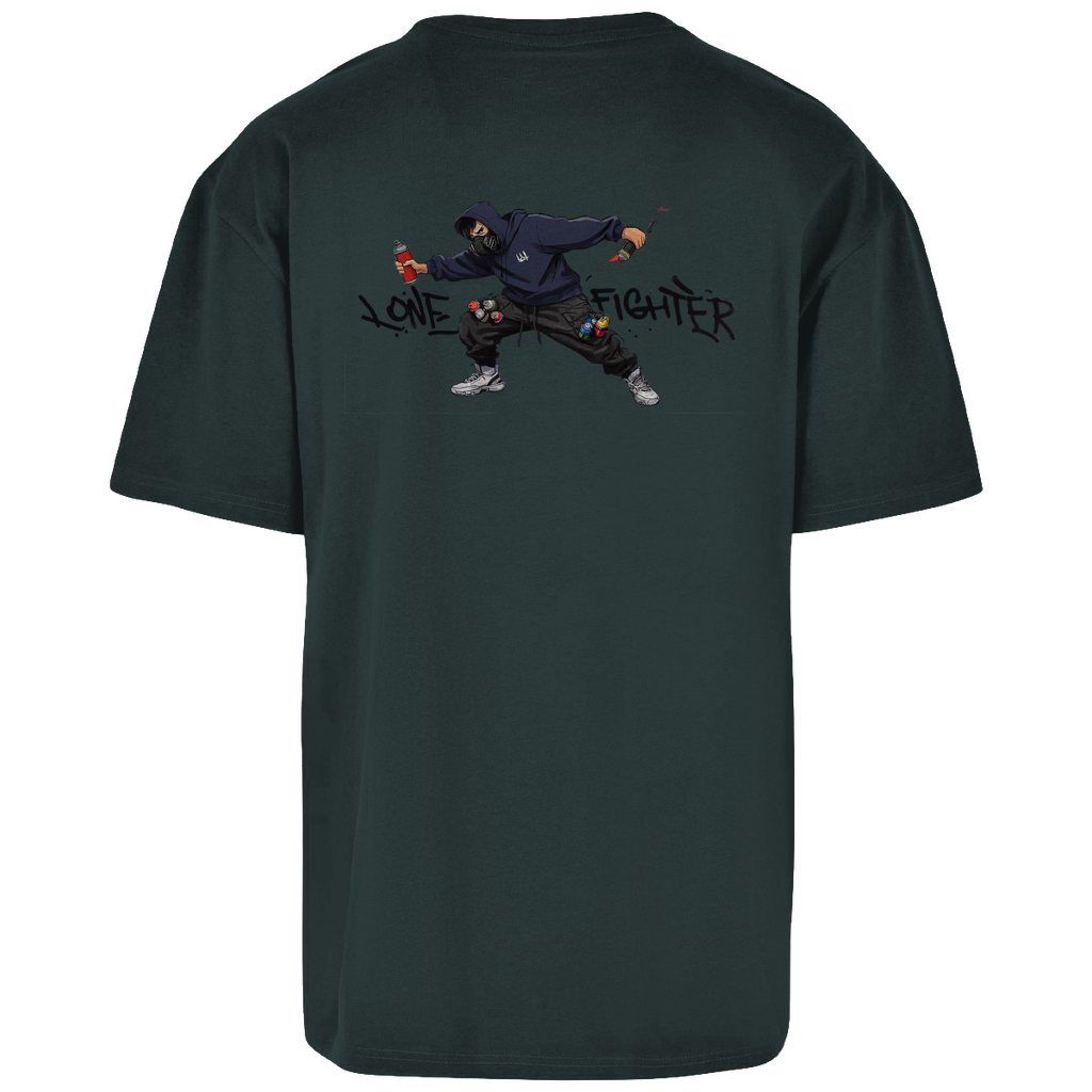 Oversize T-Shirt Spray Alone, Fight Alone