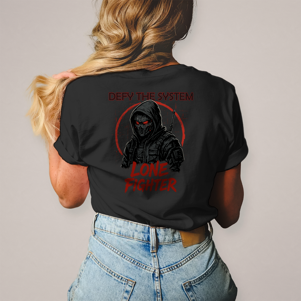 Damen T-Shirt Defy the System