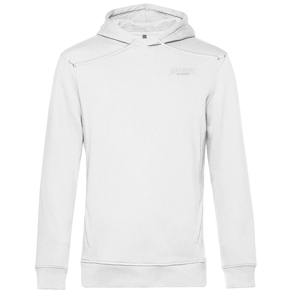 Herren Premium Bio Hoodie Spray Alone, Fight Alone
