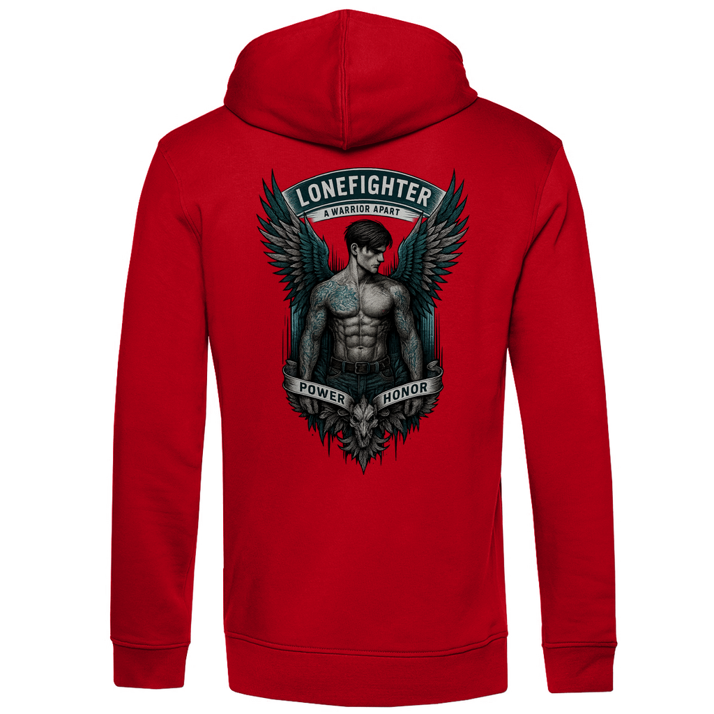 Herren Premium Bio Hoodie Warrior Soul